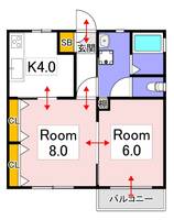 物件の間取り画像