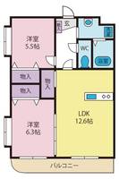 物件の間取り画像