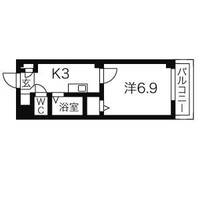 愛知県名古屋市南区泉楽通1(マンション)の賃貸物件の間取り