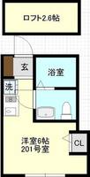 プランドール三ッ沢の間取り