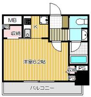 クレイシア品川戸越の間取り