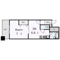 群馬県高崎市栄町(マンション)の賃貸物件の間取り