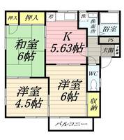 スターハイツAの間取り