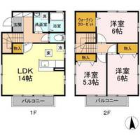 広島県広島市南区向洋大原町(一戸建)の賃貸物件の間取り