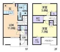 物件の間取り画像