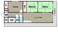 プレアール喜多の間取り
