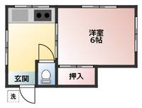 かえで荘の間取り