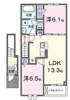 物件の間取り画像
