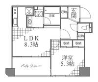 エコロジー柳橋レジデンスの間取り