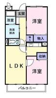 アビタシオン Iの間取り