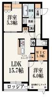 Sorte Kitami7の間取り