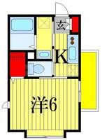千葉県船橋市海神1(アパート)の賃貸物件の間取り