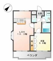 物件の間取り画像