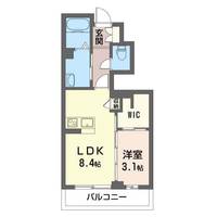 群馬県太田市飯塚町(アパート)の賃貸物件の間取り
