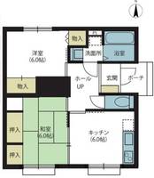 マーシャルハイツ杉並2号棟の間取り