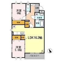 物件の間取り画像