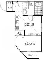 ロイヤル針中野の間取り