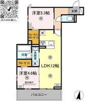 広島県広島市東区温品2(アパート)の賃貸物件の間取り