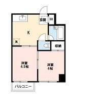 東京都板橋区小豆沢1(マンション)の賃貸物件の間取り