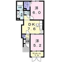 カリーノパラッツォBの間取り