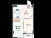 東京都品川区戸越5(マンション)の賃貸物件の間取り