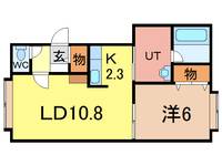 ニューエスパニアIAの間取り