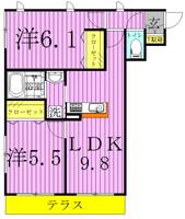 物件の間取り画像