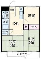 東新ハイツの間取り