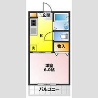 旭ハイツの間取り