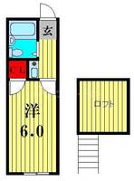 埼玉県さいたま市大宮区三橋2(アパート)の賃貸物件の間取り