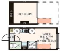 グランルーエ十条の間取り