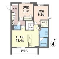 物件の間取り画像