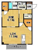 物件の間取り画像