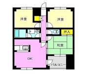 クレストビルの間取り