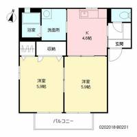 物件の間取り画像