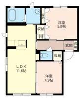 物件の間取り画像