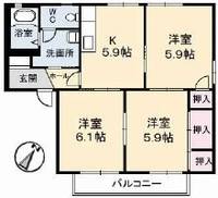 物件の間取り画像