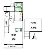 東京都杉並区上井草1(アパート)の賃貸物件の間取り
