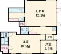 物件の間取り画像