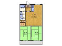 中野ハイツの間取り