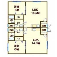 物件の間取り画像