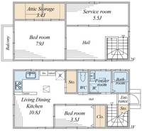 物件の間取り画像