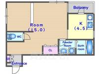 物件の間取り画像