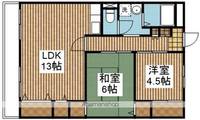 メゾン・ロベリアの間取り