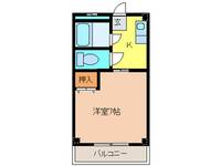 静岡県三島市寿町(アパート)の賃貸物件の間取り