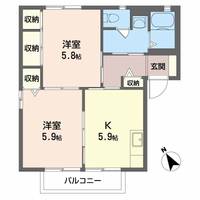 物件の間取り画像