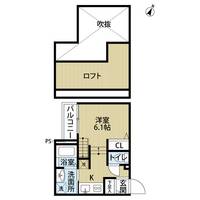 福岡県福岡市西区姪の浜5(アパート)の賃貸物件の間取り