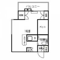 シャルム石井の間取り