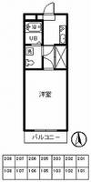 群馬県佐波郡玉村町大字上之手(アパート)の賃貸物件の間取り