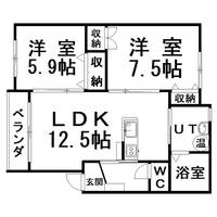 物件の間取り画像
